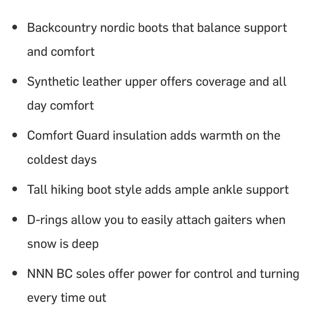 Fischer BCX tour xc ski boots - Picture 2 of 8